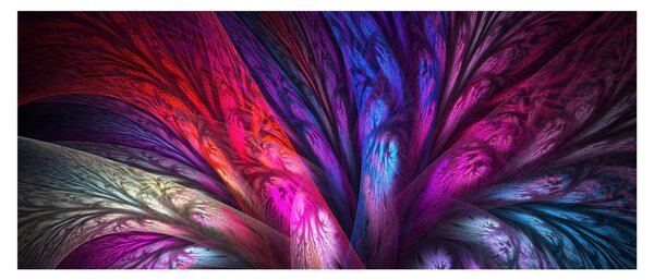 Abstraktný obraz stromu (120x50 cm)