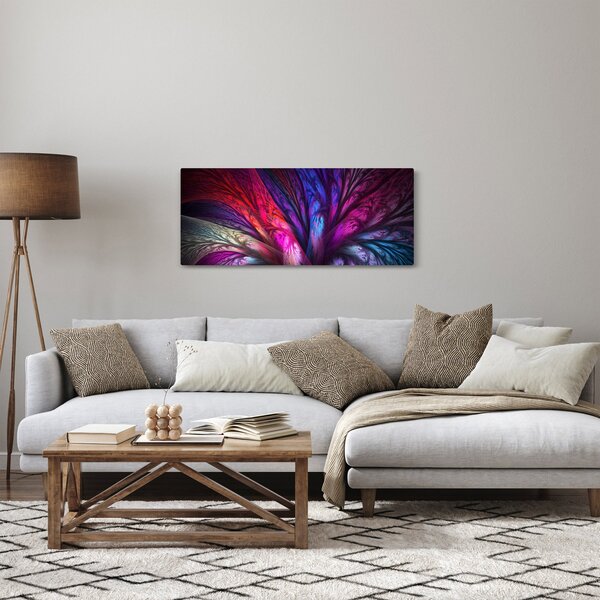 Abstraktný obraz stromu (120x50 cm)
