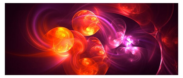 Obraz modernej abstrakcie (120x50 cm)