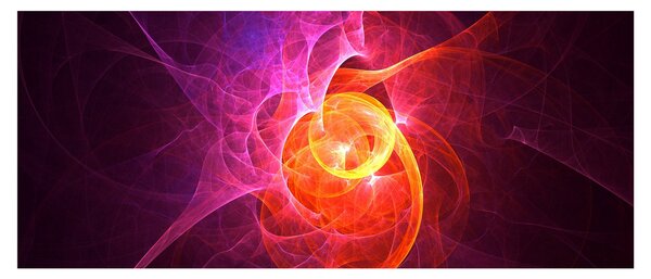 Moderný abstraktný obraz (120x50 cm)
