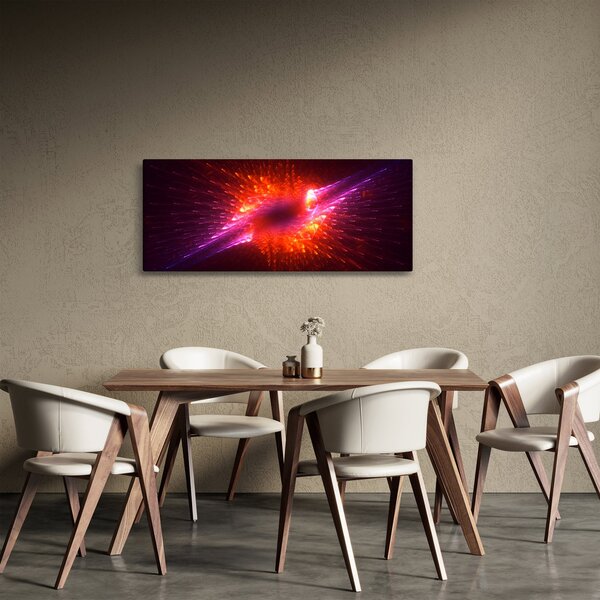 Obraz modernej tŕnistej abstrakcie (120x50 cm)