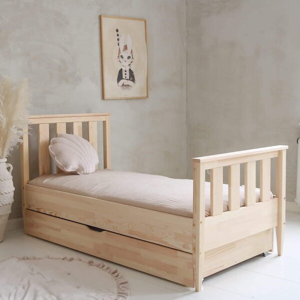 Detská posteľ BOHO Maxi PLUS verzia so zásuvkou/prístelkou
