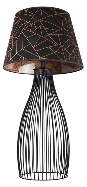 Stolová lampa WERONA, 1x textilné tienidlo (výber zo 6 farieb)