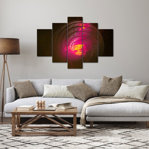 Obraz - abstrakcie špirály (150x105 cm)