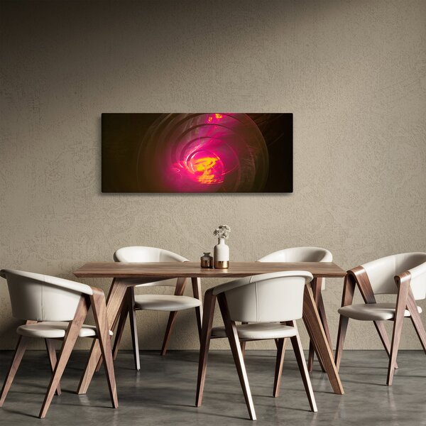 Obraz - abstrakcie špirály (120x50 cm)