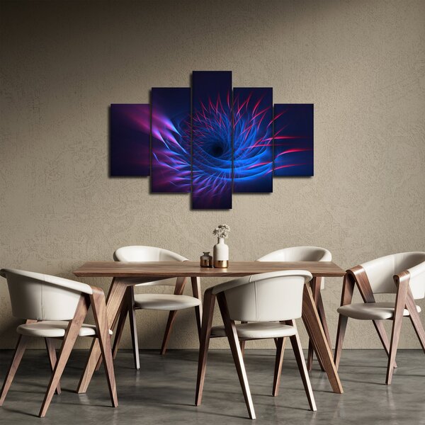 Obraz - abstrakcia kvetu (150x105 cm)