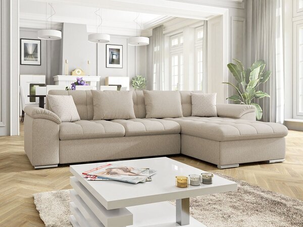 Mirjan24 Rohová sedacia súprava Dino, Dostupné poťahy: Matana 17 + Matana 17 + Evo 27, Strana: pravá 5903211144608