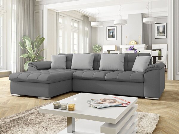 Mirjan24 Rohová sedacia súprava Dino, Dostupné poťahy: Uttario Velvet 2971 + Uttario Velvet 2971+ Uttario Velvet 2973, Strana: ľavá 5903211144677