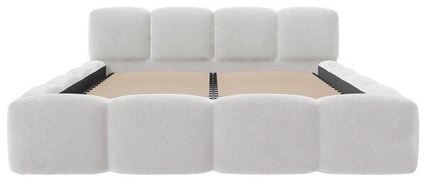 ČALÚNENÁ POSTEĽ, 180/200 cm, biela Carryhome - Online Only spálne, Online Only