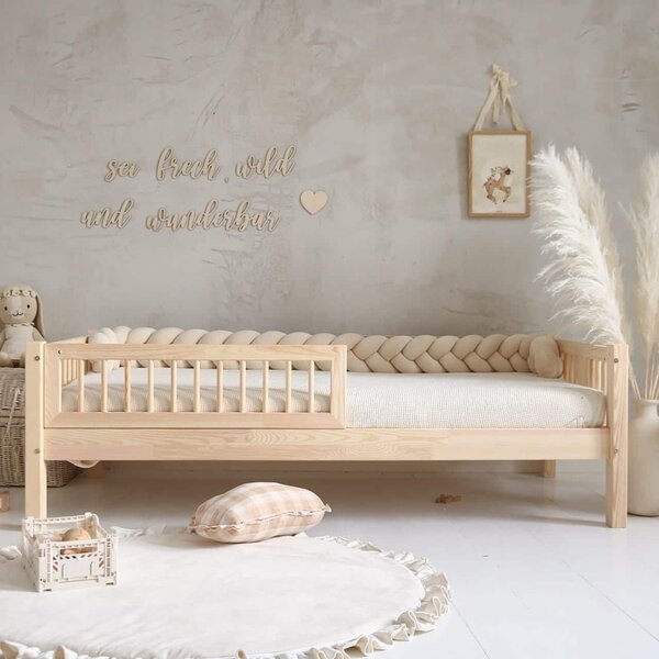 Detská posteľ BASIC PZ 190/90 cm , 200x90 cm výška nožičiek 19 cm