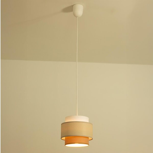 Brilagi - Závesný luster RESNA 1xE27/60W/230V, priemer 20 cm, krémová/béžová