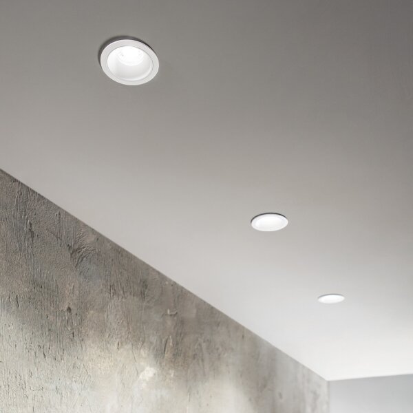 Ideal Lux - LED zapustené stropné svietidlo GAME TRIM LED/5,5W/230V pr. 5,8 cm biela