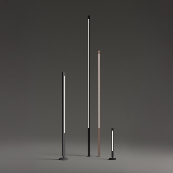 Ideal Lux - Exteriérové LED svietidlo JEDI LED/12W/230V 80 cm CRI 90 IP65 hnedé