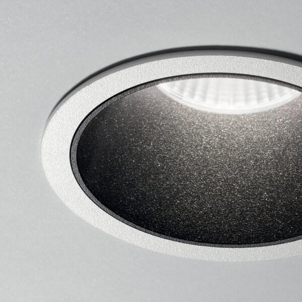 Ideal Lux - LED podhľadové svietidlo GAME TRIM LED/11W/230V, pr. 8,5 cm, IP40, čierna/biela