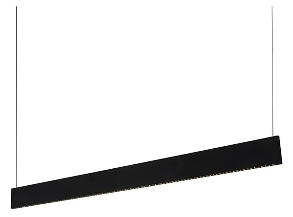 Ideal Lux - LED luster na lanku STEEL LED/24W/230V 3000K CRI 90 120 cm čierna