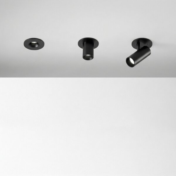 Ideal Lux - LED podhľadové bodové svietidlo NOVA LED/6W/230V pr. 6,8 cm čierna