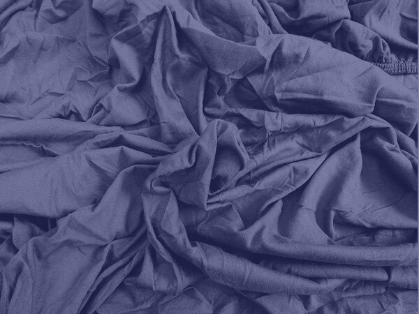 Jersey plachta námornícky modrá 90 x 200 cm
