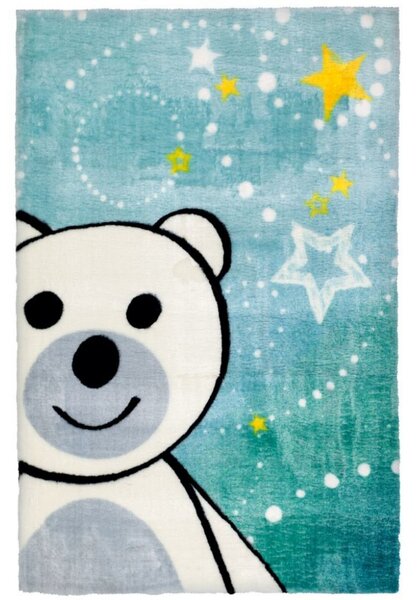 Jutex Detský koberec Lollipop 182 medveď, Rozmery 1.30 x 0.90