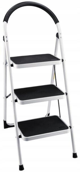 CROWNMAN Skladací domový rebrík 3-stupňový
