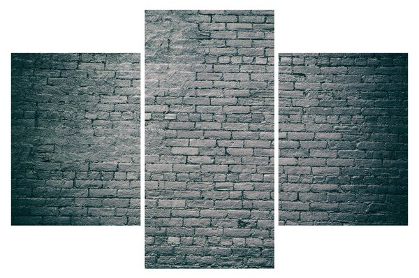 Obraz tehlovej steny (90x60 cm)