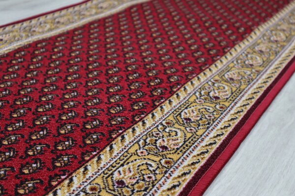 Associated Weavers, Protišmykový behúň na mieru Inca 11, šíre 67 cm, červená, chodba / predsieň