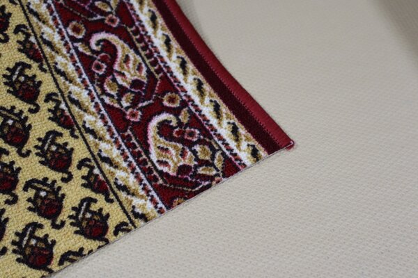 Associated Weavers , Protišmykový behúň na mieru Inca 30, šíre 80 cm, červená, chodba / predsieň