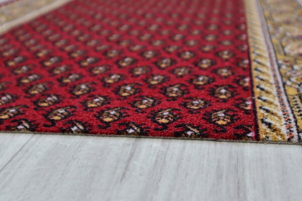 Associated Weavers, Protišmykový behúň na mieru Inca 11, šíre 67 cm, červená, chodba / predsieň