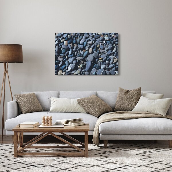 Obraz plážových kamienkov (90x60 cm)