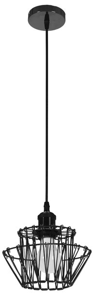 Toolight - Závesné svietidlo 36cm E27 60W APP941-1CP, čierna, OSW-05663