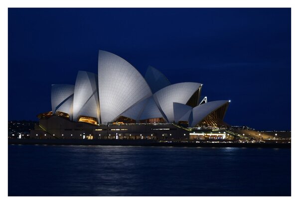 Obraz nočného Sydney (90x60 cm)