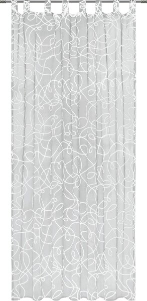 ZÁVES S PÚTKAMI, priehľadné, 140/245 cm Boxxx - Záclony & závesy