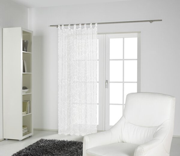 ZÁVES S PÚTKAMI, priehľadné, 140/245 cm Boxxx - Záclony & závesy