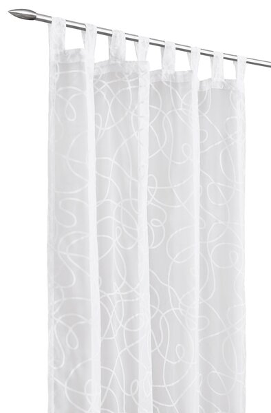 ZÁVES S PÚTKAMI, priehľadné, 140/245 cm Boxxx - Záclony & závesy