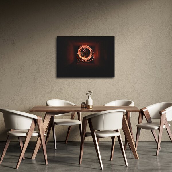 Obraz - čiary v tuneli (70x50 cm)