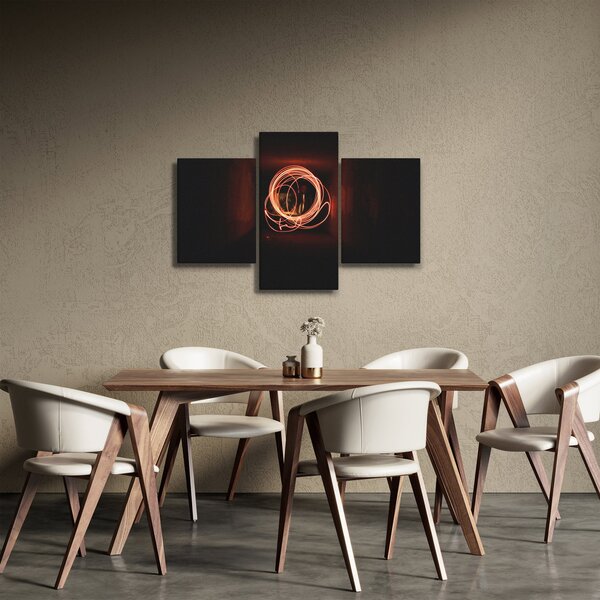 Obraz - čiary v tuneli (90x60 cm)