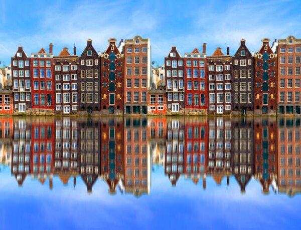 Umelecká fotografie Architecture in Amsterdam, Holland, George Pachantouris, (40 x 30 cm)