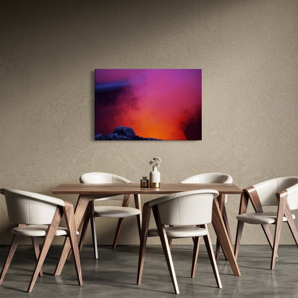 Obraz - sopka (90x60 cm)