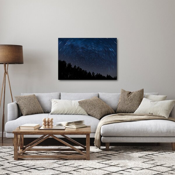 Obraz nočnej oblohy (70x50 cm)
