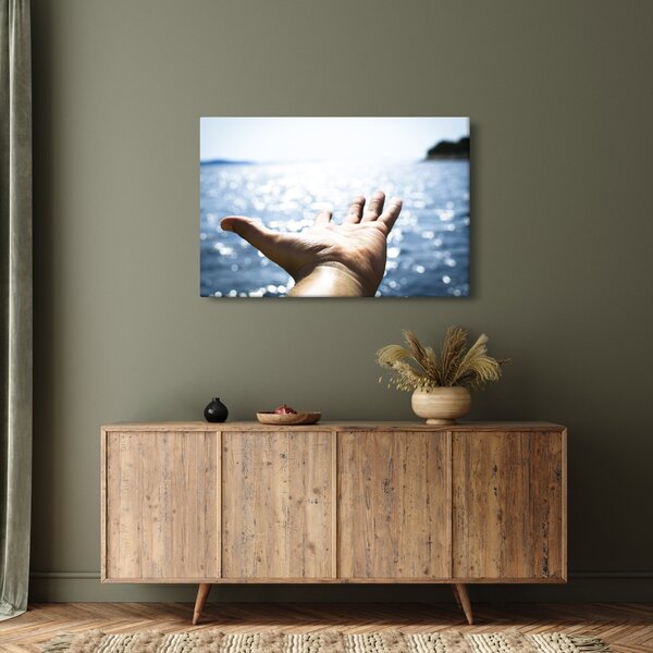 Obraz otvorenej dlane (90x60 cm)