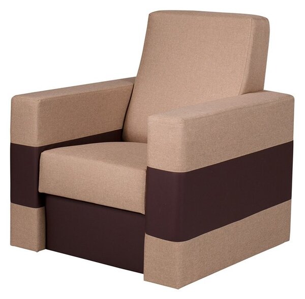 Mirjan24 Čalúnené kreslo Deco, Dostupné poťahy: Soft 066 + Lux 02 5902928045833