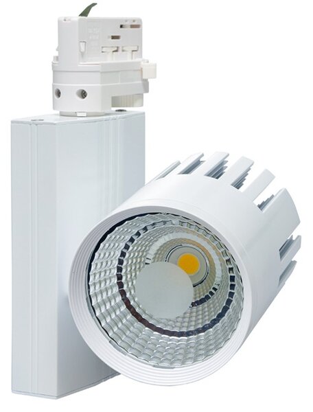 LED svietidlo na 3-fázovú lištu TRACK, COB, 20 W, 4100 K, biele (TR-TL-20W/BI) (TR-TL-20W/BI)