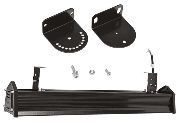 Lineárne priemyselné LED svietidlo LINEAR, 240 W, 32400 lm, 5000 K, IP65, IK10, čierne (LB02-240W) (LB02-240W)