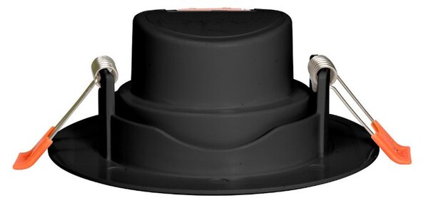 Výklopné bodové LED svietidlo ZITA 2 kruh, 11 cm, 12 W, CCT, IP20, čierne (LED-ZHS04/12W/CCT/CR) (LED-ZHS04/12W/CCT/CR)