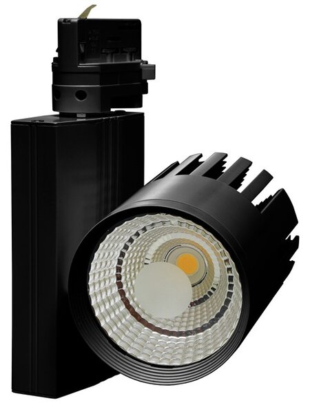 LED svietidlo na 3-fázovú lištu TRACK, COB, 20 W, 4100 K, čierne (TR-TL-20W/CR) (TR-TL-20W/CR)