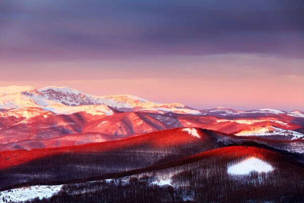 Fotografia Balkan Mountains, Bulgaria - December 2012:, Evgeni Dinev Photography, (40 x 26.7 cm)