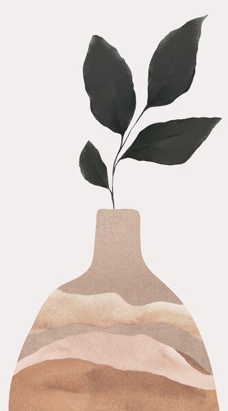 Ilustrácia Vase layers, Melloi Art Prints, (26.7 x 40 cm)