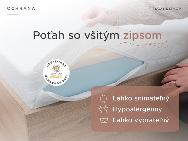 Kokosový matrac COCO MAXI 20 cm 90 x 200 cm Ochrana matraca: BEZ chrániča matraca