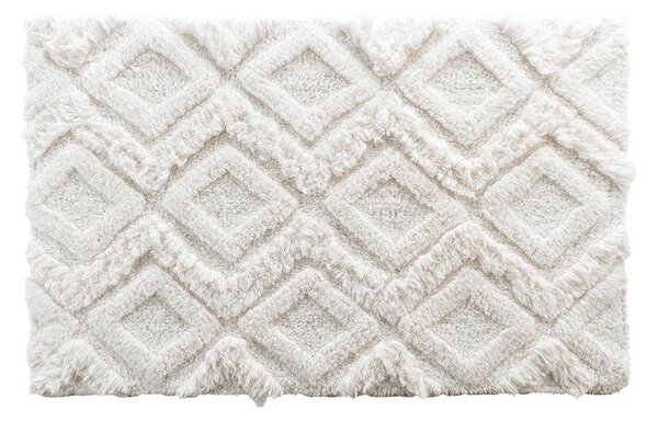 Biela kúpeľňová predložka 50x80 cm Ikatis – douceur d'intérieur