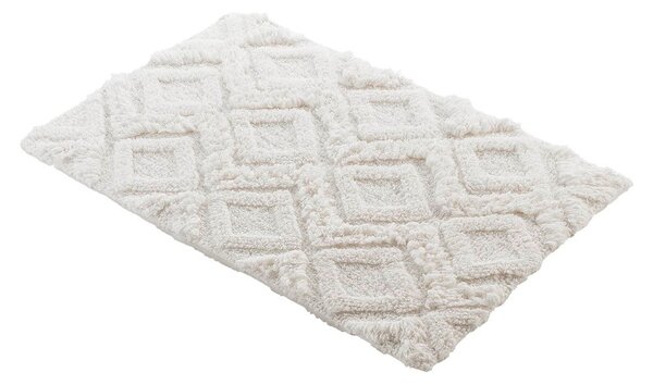 Biela kúpeľňová predložka 50x80 cm Ikatis – douceur d'intérieur