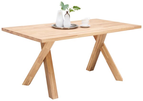 JEDÁLENSKÝ STÔL, divoký dub, farba duba, Hom`in - Stoly